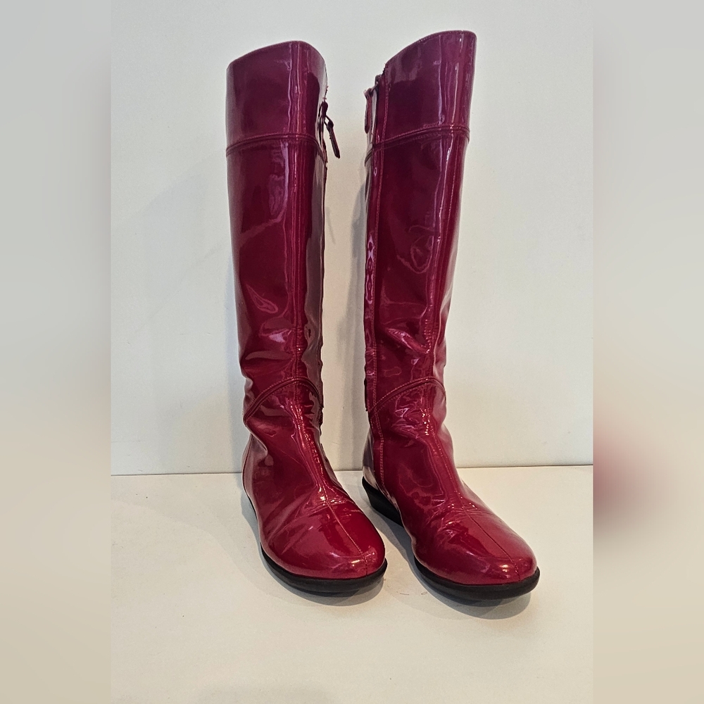ColeHaan/Nike Air Patent Leather Boots